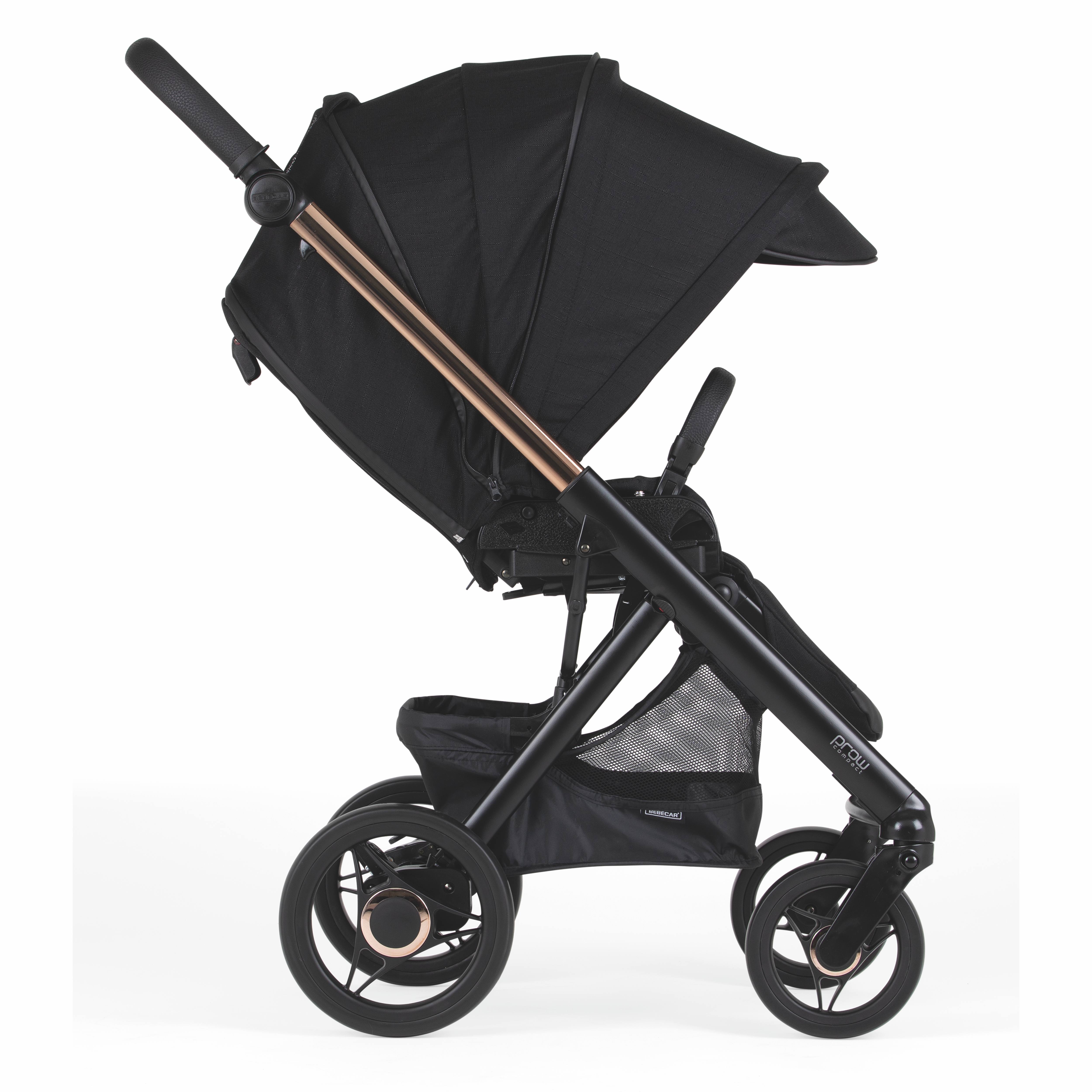 Cochecito dúo PROW COMPACT Fumé Rosa KA410 BEBECAR